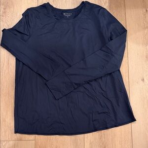 Athleta Women’s Deep Blue Long Sleeve Tee